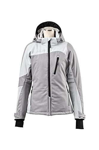 RossoStyleLab バイク ジャケット ソフトシェルジャケット トップグレー Mサイズ ROJ-985