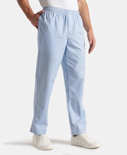 Image of Jockey RM09 Men Super Combed Cotton Relaxed Fit Pyjama with Side Pockets