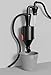 PEMEDOR 2 in 1 Dust Cyclone Collector Separation Vacuum Cleaner Wall Mounted Wheeled Modes Dust Collector Woodworking Tools Contractor Polish Pollen Ash etc Focusing Small Dust (Whole Rocket Set)