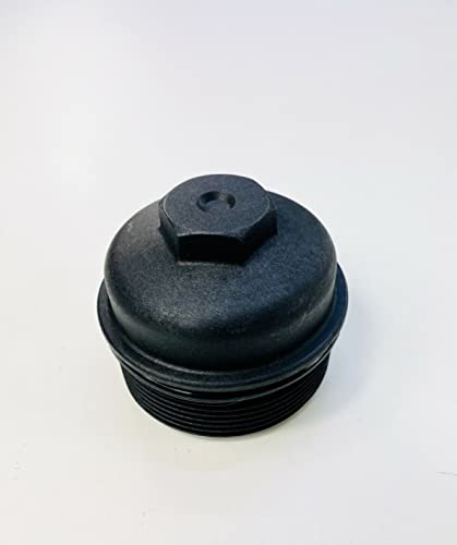 Image of Oil Filter Housing Cap Compatible with VW GOLF PASSAT TOURAN POLO 1.4TSI 1.2 1.6 EEP/AU/117A