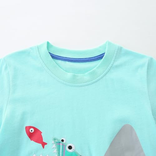 Image of Bumeex Toddler Boy's Short Sleeve T-Shirt and Short Outfit Set 2-7T