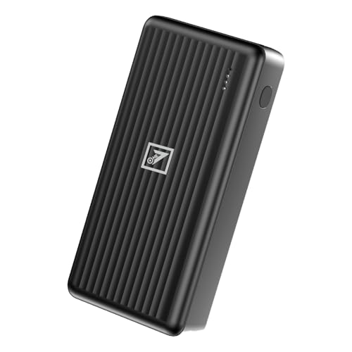 Image of ONE 7 20400mAh Portable Power Bank 17W - Dual USB & Type-C Output Slim Charger | LED Battery Indicator | Travel-Friendly Backup Battery for Smartphones & Devices (ON PB-40)