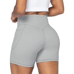 Sunzel No Front Seam Biker Shorts for Wo...