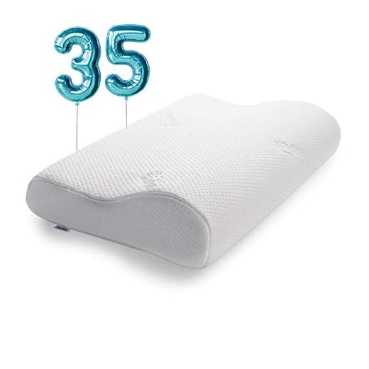 bonmedico Magic Pillow ergonomisches Kopf-Kissen ideal für Frauen oder Kinder, mit Gratis Bezug (40x26x8/6 cm) 3 TEMPUR Orginal Pillow Size Junior