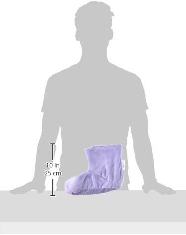 Miniatura 7 de Herbal Concepts Bota de aromaterapia con forma de envoltura para microondas hecha de linaza orgánica, menta y menta verde para pies  Botines cómodos