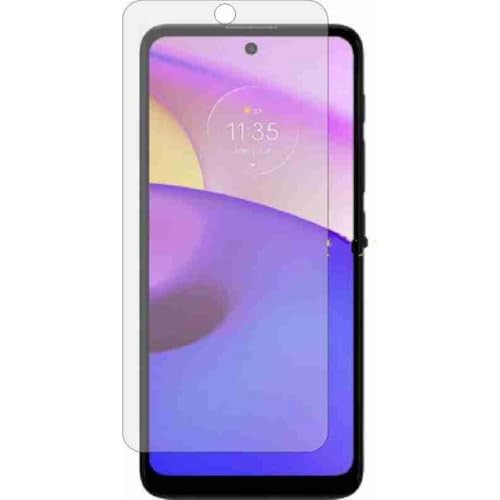 Image of EmBed Matte Fiber Display Guard for Motorola Moto E40 - Unbreakable, Ultra-Thin, Lightweight Matte Finish Screen Protector with Easy Installation Kit