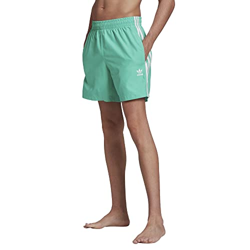 Adidas 3-Stripes Swims Swimsuit, Men's, hi-Res Green, M