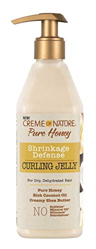 Creme Of Nature Pure Honey Shrinkage Defense Curling Jelly (Pack of 1)
