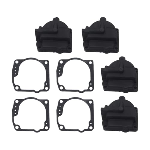 Cuvettes en carbone 60° avec joint pour carburateur de moteur marin 90 à 175 CV