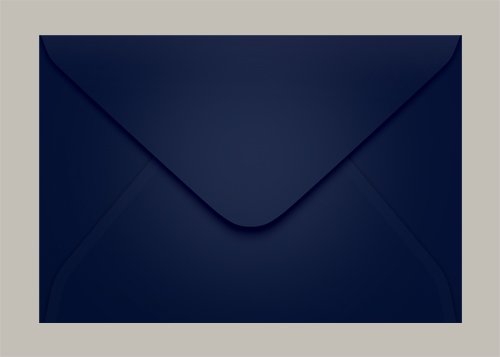 Envelope Convite 160x235 Porto Seguro Azul Escuro 100 Unidades Scrity