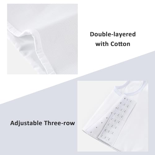 CuteStreet Transgender FTM Chest Binder Adjustable Affordable Breathable and Strong Compression Tank Top Trans Bra Binder