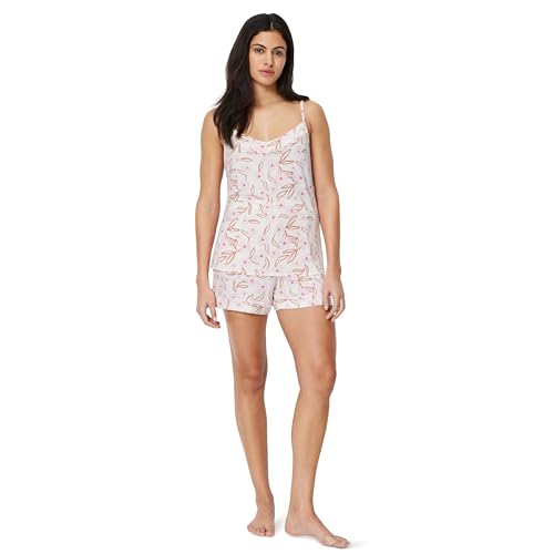 Image of Amazon Essentials Women's Modal-Blend Pajama Set, Camisole with Shorts