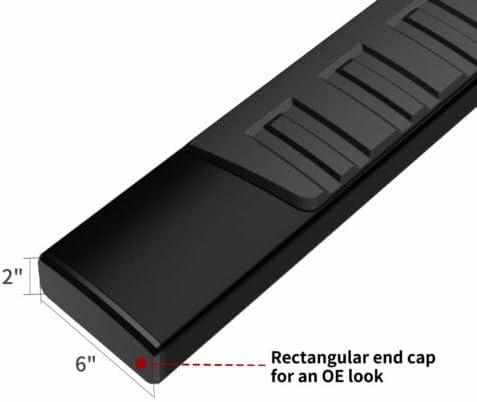 Miniatura 4 de Estribos laterales de aluminio, escalones laterales de camión Nerf Bars L+R para