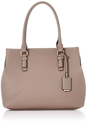 ハンドバッグ OLバッグ ミドルサイズ 通勤バッグ レディース モカ