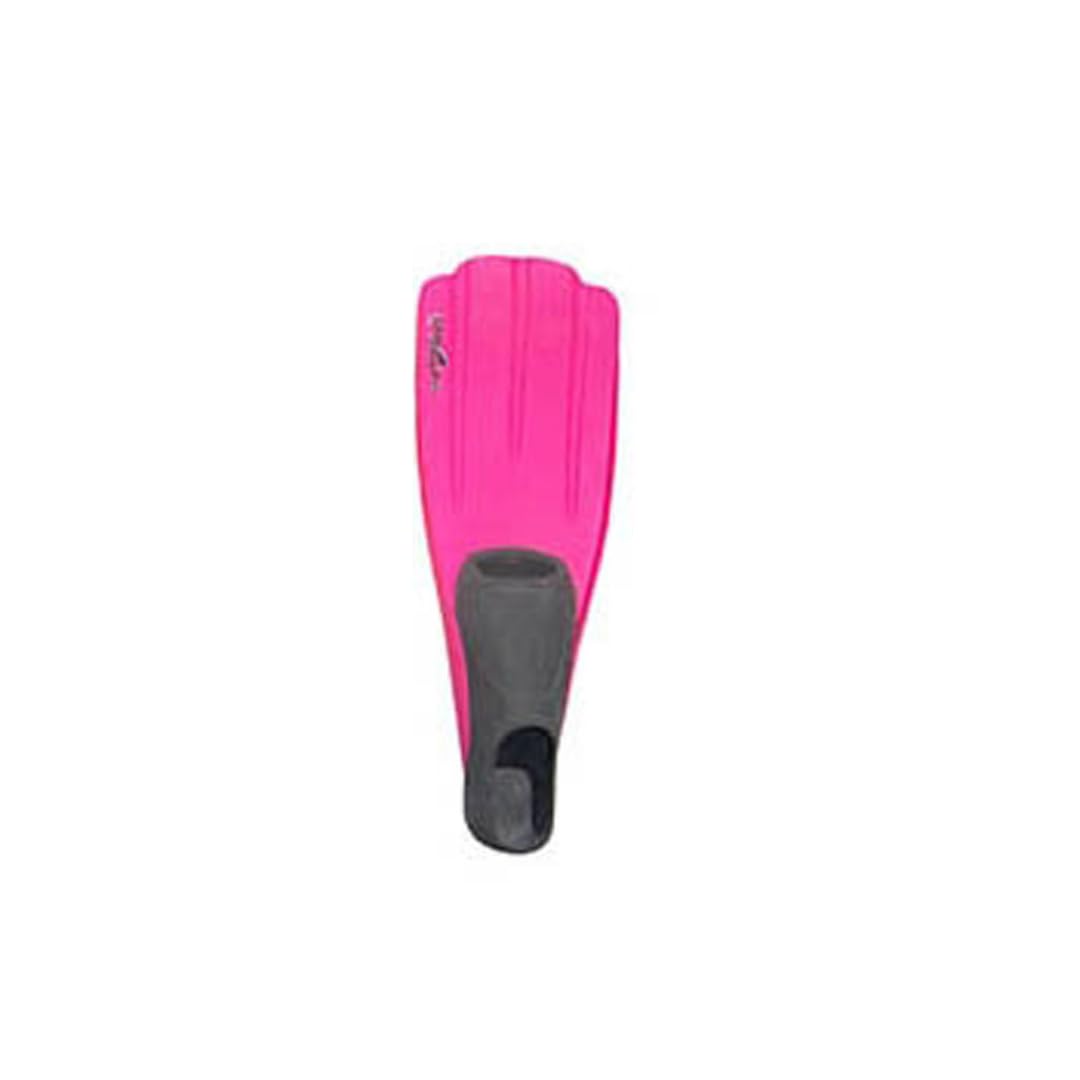 Full Foot Light Weight Snorkeling Fins Snorkel Fin Mens Womens Kids Childrens Snorkel Gear Equipment Swim Swimming Authorized Dealer Full Warranty, Pink, 1-3 Men, 2-4 Woman