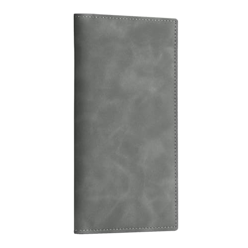 Image of CoBak Checkbook Cover for Women & Men - PU Leather Case with RFID Blocking | Classic Design Check Book Holder for Personal and Business