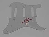 Motley Crue 'Dr. Feelgood' Genuine Vince Neil Signed Autographed White Fender Strat Electric Guitar Pickguard Loa