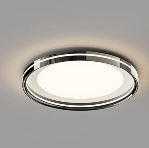 Plafonnier LED à intensité variable 50 cm avec télécommande pour un salon moderne
