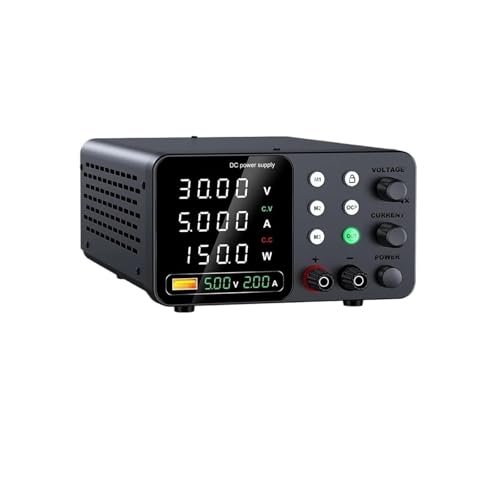 Alimentation CC variable 0-5A à découpage avec mémoire à trois groupes et courant prédéfini