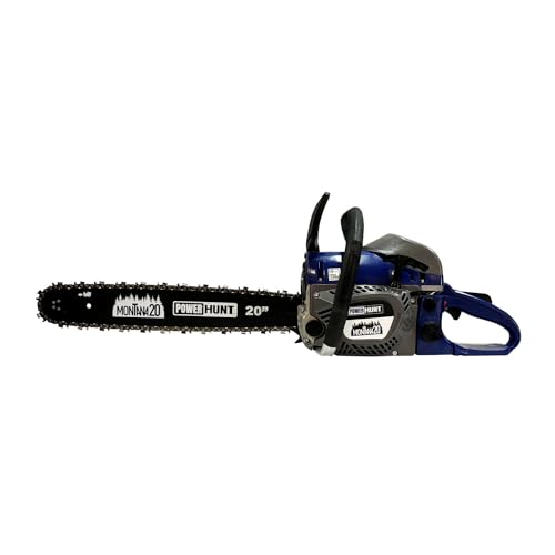 Motosierra A Gasolina 20pLG 58cc 2 Barras/2 Cadenas Power Hunt 3.4hp
