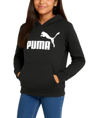 Opiniones y reviews de Sudaderas con capucha para Niña al mejor precio. 47 PUMA - Sudadera casual con capucha para niñas, diseño atlético y de rendimiento deportivo, sudadera con capucha para niñas, Negro (Black Core), 7