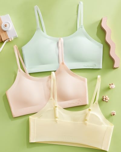 Sport Crop Cami Girls Training Bras Stretch Bralettes Bra for Teens with Adjustable Straps3