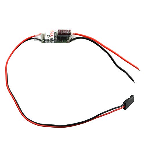 Maxmoral 1-Pack External 5V 3A UBEC Voltage Regulator Support 2S-5S Receiver Power Supply for RC...