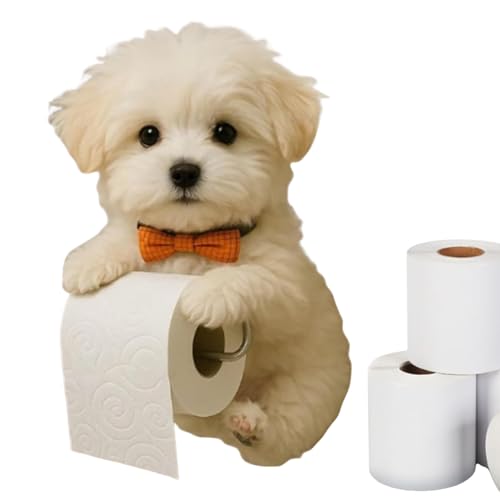 Portarrollos de perro para pequeños espacios: la solución decorativa que ahorra espacio 8