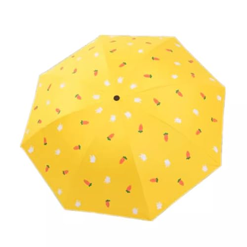 eexbz Umbrellas for Rain Umbrellas Fully Automatic Umbrellas Rain or Shine Umbrellas Three-fold Sun Protection Student Sun Umbrella Strong Umbrella for Wind and Rain