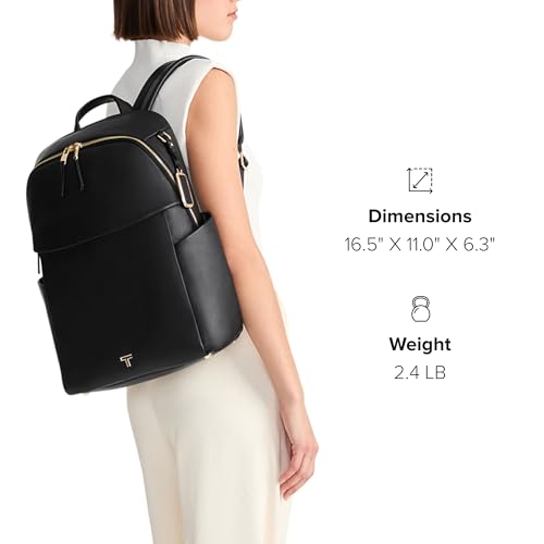 TUMI Voyageur Raina Leather Backpack