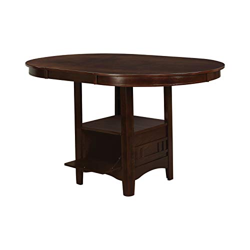 Lavon Counter Height Table Warm Brown
