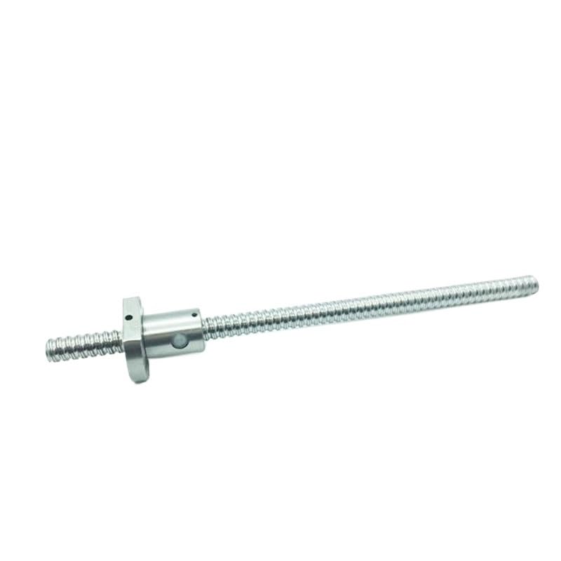 SFU1605 200 250 300 350 400 450 500 550 600 650 700 750mm vis à billes avec bride simple écrou à bille BK BF12 extrémité usinée pièces(400mm)