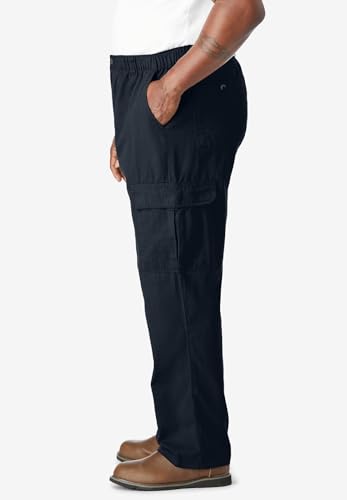 KingSize Men's Big & Tall Knockarounds Full-Elastic Waist Cargo Pants3