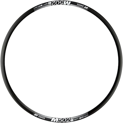 DT Swiss M 502 Sleeve-Joined disc-Specific 28 Hole Presta-drilled Black - 29