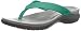 crocs Women's Capri V Teal Flip Flop