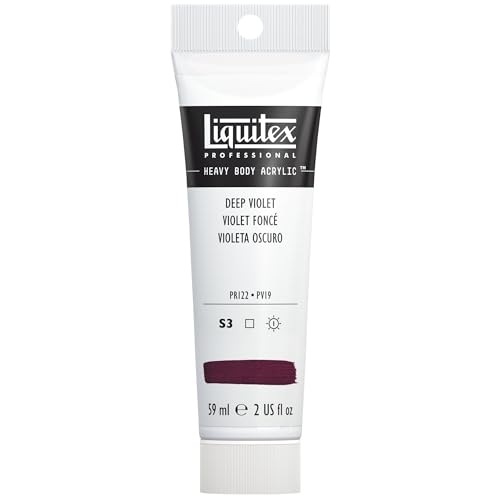 Image of Liquitex Professional Heavy Body Acrylic Paint 2-oz tube, Deep Violet