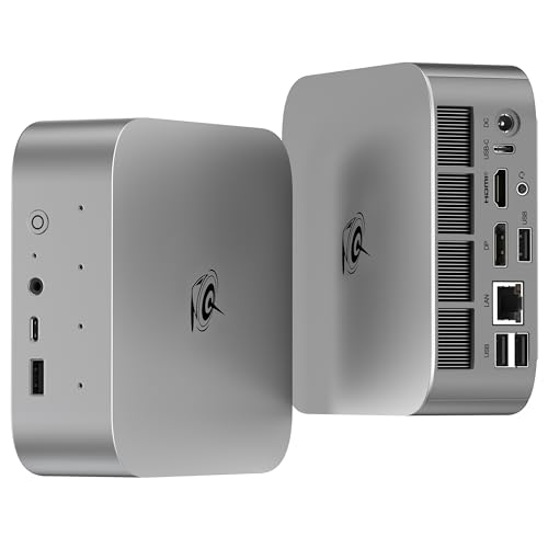 Image of Beelink SER9 PRO Mini PC, AMD Ryzen 7 H255(8C /16T, Up to 4.9GHz), 32GB LPDDR5X 1TB PCIe4.0 SSD, 4K 240Hz Triple Display /USB4.0 /WiFi6 /BT5.2 /2.5G LAN /Win 11 Pro, Home /Office Mini Computer