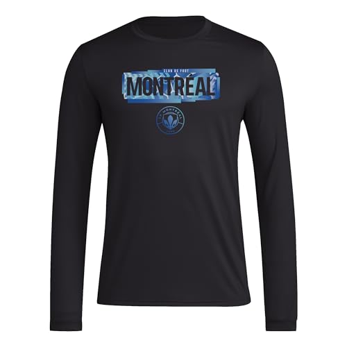 adidas Men's Cf Montreal Long Sleeve Pre-Game T-Shirt
