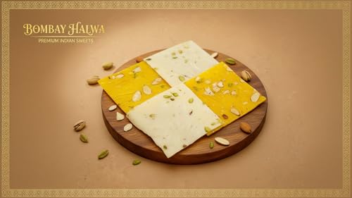 Image of Ghasitaram Gifts ICE(Bombay) HALWA (200 GMS)|Sweet Gift Pack|Diwali Sweet|Indian Mithai|Diwali Sweets Gift Box|