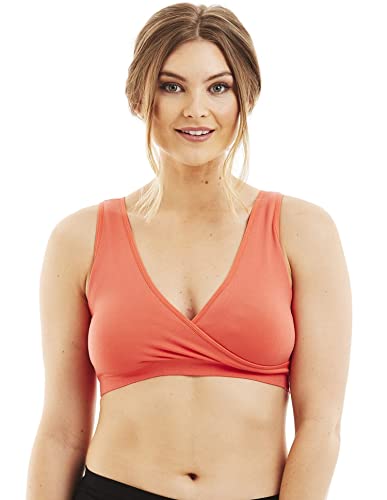 Image of Caramel Cantina 4 Pack Nursing Maternity Women's Sleep Comfort Bralette Bra