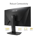 ASUS TUF Gaming VG27VQM Curved Gaming Monitor – 27 inch Full HD (1920x1080), 240Hz, Extreme Low Motion Blur™, Adaptive-sync, Freesync™ Premium, 1ms (MPRT),black - 6