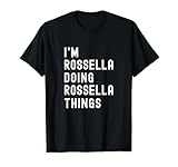 Being Rossella Birthday Name Funny