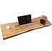 Produktbild Badewanne Tablett Laptop-Betttisch, Balkon-Badegestell Für Gartenwanne, Rustikale Holz Aufbewahrung Regale Rack Für Badezimmer Bauernhaus Toilette,100 * 20 * 5cm(39 * 8 * 2inch)