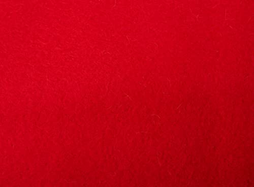 Soleil d'ocre Decke Uni 220x240 cm Polaire rot - Image 6