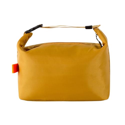 Genérico Bolsa Isotérmica - Trabajo para Almuerzo Porta Plegable - Bolsa De Almuerzo Aislada con Papel De Aluminio Impermeable Y A Prueba De Fugas para Picnic Playa Escuela Senderismo Acampada Diario