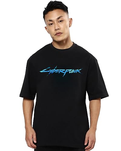 Image of Mens Oversized Printed Half Sleeve Branded Cotton T-Shirt for Mens || Back Printed t Shirts for Men || Oversized t Shirts for Men