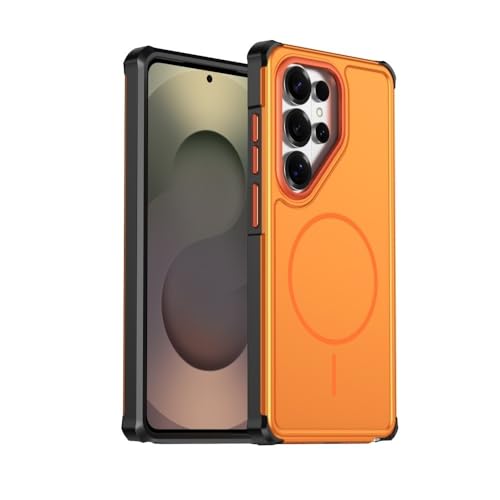 Coque iPhone 13 Pro rouge magnétique en silicone avec protection antichoc robuste