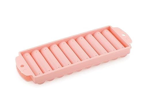 Puthak Stick Ice Cube Tray, 10-Cylinder Sticks Ice Cube Tray for Water Bottle, Plastic Ice Cube Tray with Lid (1) (B0C6R93JHX) Amazon Price History, Amazon Price Tracker