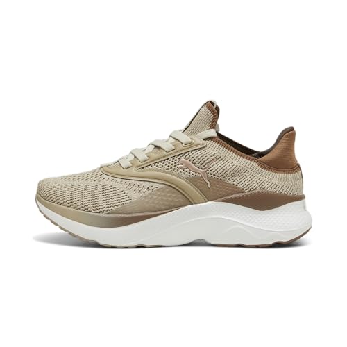 PUMA Damen Softride Mayve WN's Road Running Shoe, Haute Coffee-Oak Branch-Desert Dust, 41 EU
