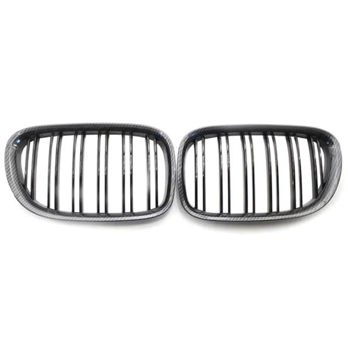 Remplacer Grille Calandre Avant Ternie par un Look Carbone BMW F01 F02 730d 740i